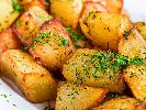 Рецепта Сотирани картофи на фурна с масло, копър и чесън запечени на фурна